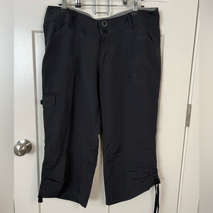 Alpine Design Women's Cropped‎ Capri Hiking Pants, Black, Size 10